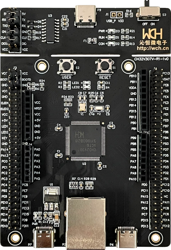 WCH CH32V307V-EVT-R1 RISC-V Development Board - Image 2